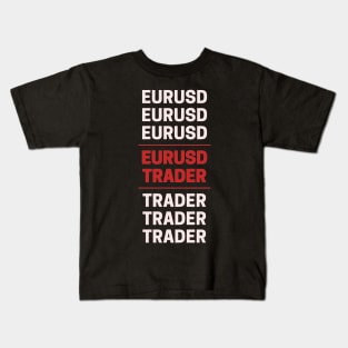 EURUSD True Trader Kids T-Shirt